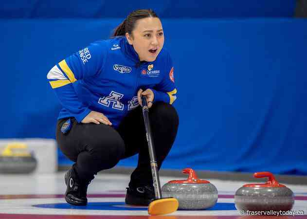 Skrlik bests Sturmay 6-5 in battle of Alberta teams at Scotties Tournament of Hearts