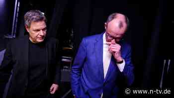 "An Aufgabe gescheitert": Merz will Habeck nicht als Wirtschaftsminister