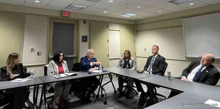 CM Marmorato voices opposition to planned South Bronx migrant shelter during meeting with Trump ‘Border Czar’