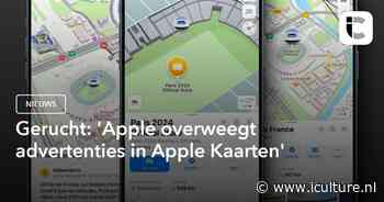 Gerucht: ‘Apple overweegt advertenties in Apple Kaarten’