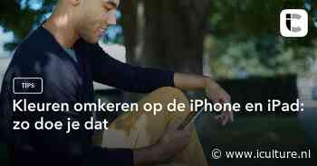 Kleuren omkeren op de iPhone en iPad: zo doe je dat