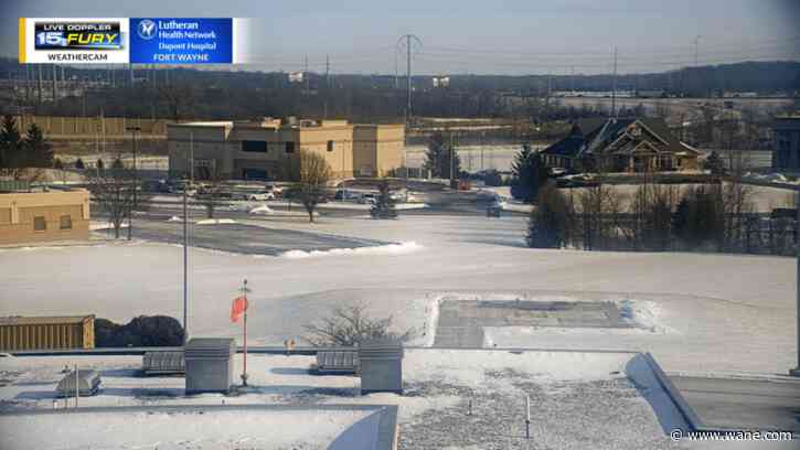 Wind chills stay below zero this evening