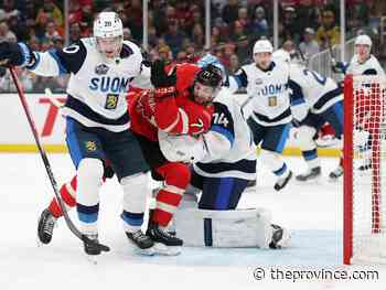 Canada hangs on for 5-3 win over Finland, advances to 4 Nations Face-Off final