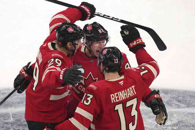 Canada hangs on for 5-3 win over Finland, advances to 4 Nations Face-Off final