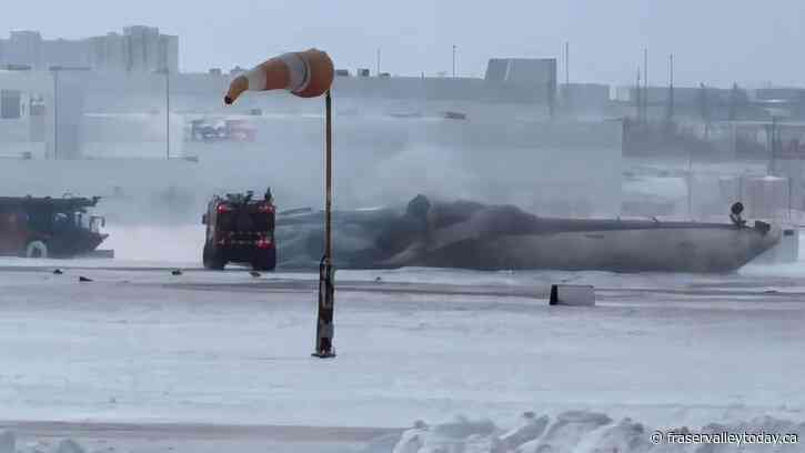 At least one child, two adults critically injured in plane crash at Pearson airport