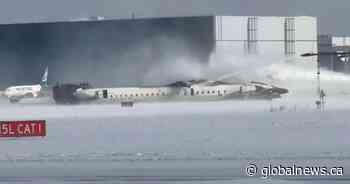 Toronto plane crash: Delta flight overturns at Pearson airport, multiple injuries