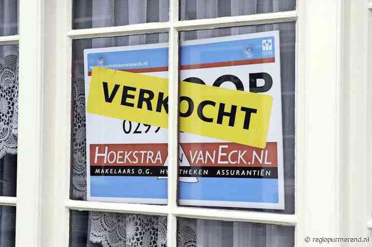 Gemiddelde verkoopprijs bestaande koopwoning in Purmerend onder landelijk gemiddelde