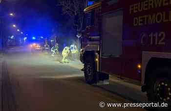 FW-DT: Ölspur im Stadtgebiet Detmold: Feuerwehr im Großeinsatz