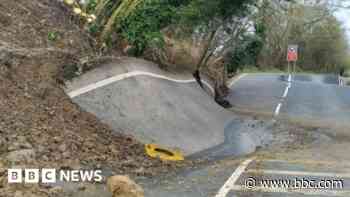 'UK's wonkiest road' set to reopen after landslip