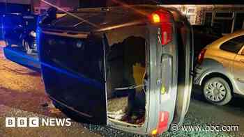 Two arrested after armed police chase in Swindon