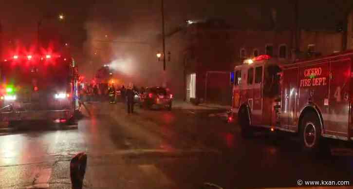 'I ran here in my wedding dress': Family loses home, 6 cats in blast; unidentified body found