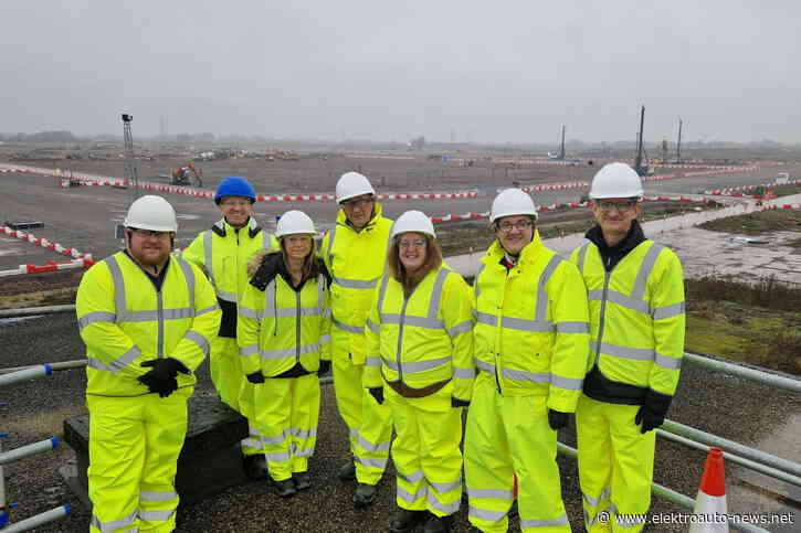 Batteriefabrik für Jaguar Land Rover im Zeitplan auf Kurs