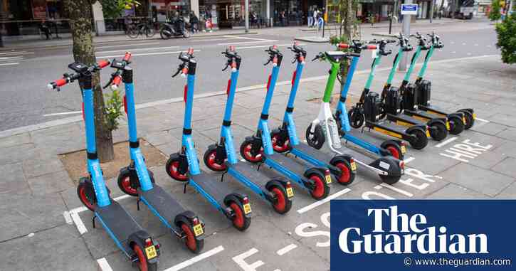 E-scooters blamed for big jump in children caught in UK driving without insurance