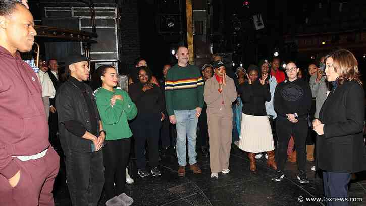 Kamala Harris mocked over 'word salad' speech to cast of ‘A Wonderful World: The Louis Armstrong Musical’