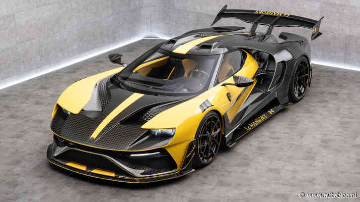 Mansory doet verkrachting Ford GT dunnetjes over