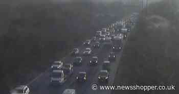 All A2 traffic STOPPED due to 'serious' multi-vehicle crash