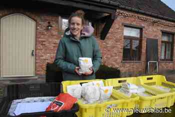 Olympiër Hanne Verbruggen trotseert vrieskou én kaakbreuk om geld in te zamelen voor ticket naar EK: “Elk taartje helpt me vooruit”