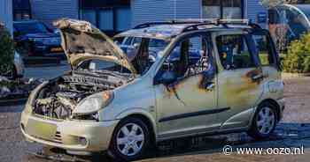 Auto uitgebrand op Coenecoop in Waddinxveen