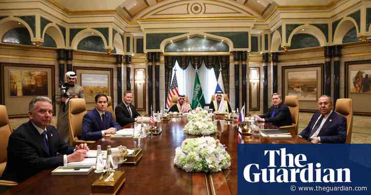 Russian and US officials meet in Riyadh – without Ukrainians | First Thing