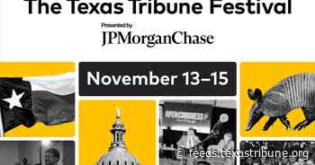 The 2025 Texas Tribune Festival will be Nov. 13-15