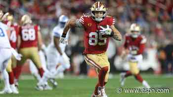 Will the 49ers extend George Kittle after a quietly good 2024?