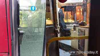 Autobus presi a sassate dal branco di minorenni