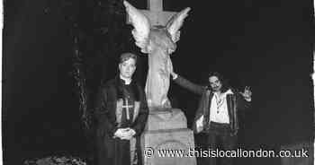 Surreal comedy sends up era when rival vampire hunters stalked historic cemetery