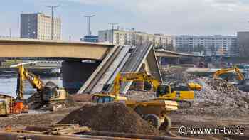 "Gefahr wird nun bewertet": Reste der Carolabrücke bewegen sich - Abriss gestoppt