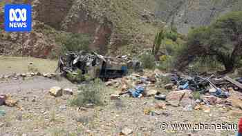 At least 30 killed as bus plunges 800 metres off Bolivian cliff