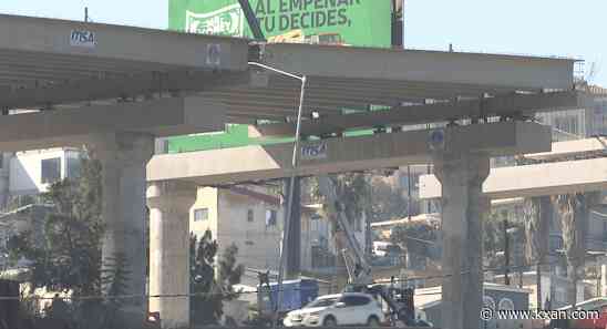 Worker, developer 'complications' put elevated border highway behind schedule