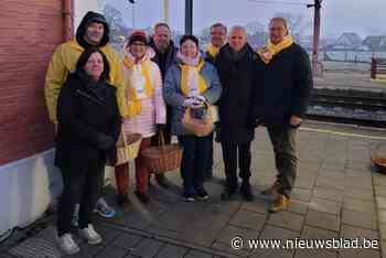 N-VA viert Valentijn met chocolaatjes voor pendelaars