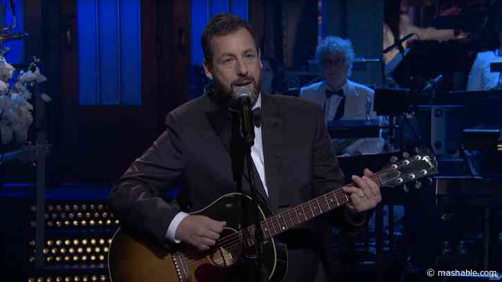 Adam Sandlers heartfelt SNL tribute song is a moving moment