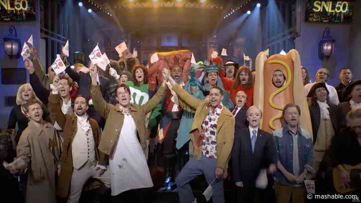 SNL makes a chaotic, star-studded Broadway musical of New York
