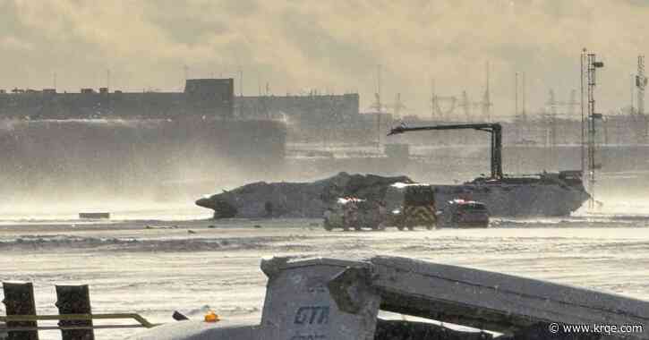 LIVE NOW: Authorities give update on Delta flight that flipped while landing in Toronto