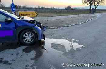 POL-PDLD: Verkehrsunfall mit Leichtverletztem