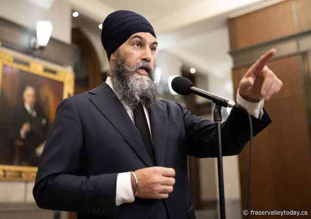 Singh says pipelines would not be first priority for NDP energy policy