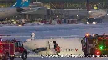 Bruchlandung in Toronto – viele Verletzte aus Klinik entlassen