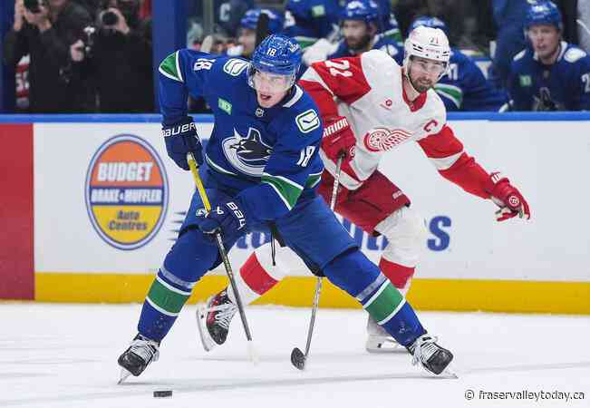 Vancouver Canucks ink winger Drew O’Connor to two-year extension