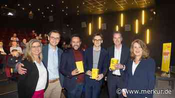 Wahlkampf mit Popcorn: FDP-Bundespolitiker Christian Dürr im Breitwandkino