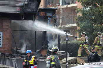 NOW: Firefighters battling blaze in Falls Church