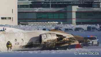 Pearson airport president 'won't speculate' on cause of Monday's crash as investigation begins