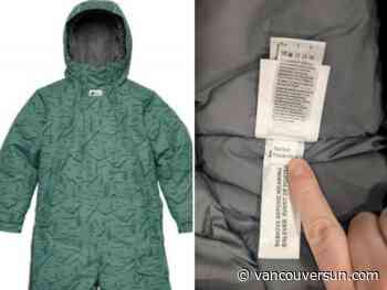 MEC recalls some Toaster, Toaster Bunting snow suits due to mould