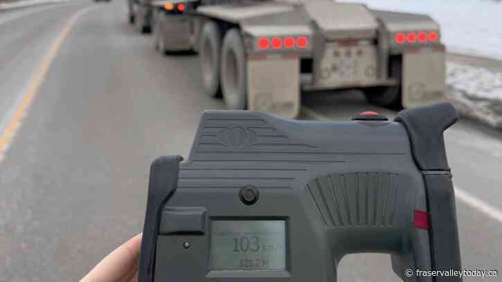 Dump truck driver fined substantially for excessive speed: Langley RCMP