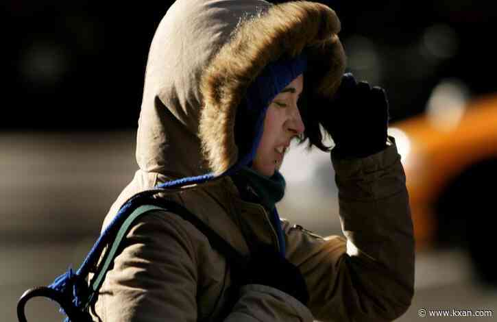 Signs of hypothermia as arctic cold front arrives
