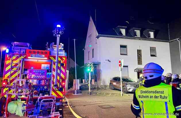 FW-MH: Feuerwehreinsatz nach Kohlenmonoxid-Austritt in Mülheim - Eine Person verstorben