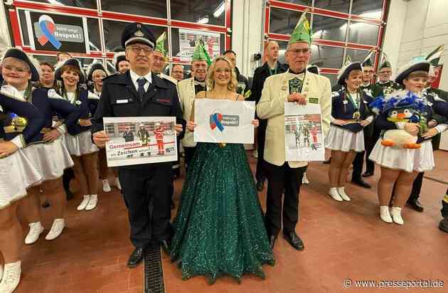 FW-KLE: Kampagne "NRW zeigt Respekt!" - Tulpenprinzessin Tina II setzt ein starkes Zeichen gegen Gewalt an Einsatzkräften