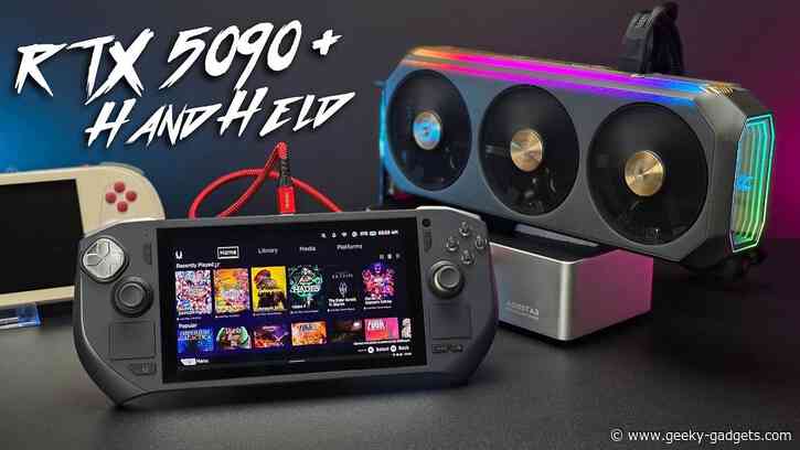 RTX 5090 eGPU Showdown : USB4 vs OCuLINK – Which Wins at 4K?