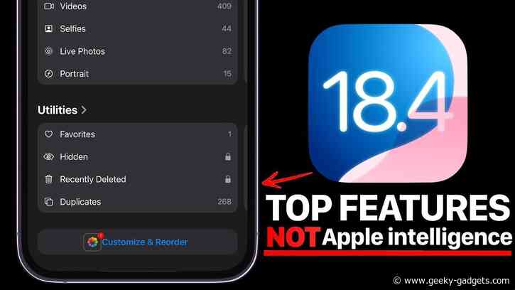 iOS 18.4. What’s New Besides Apple Intelligence