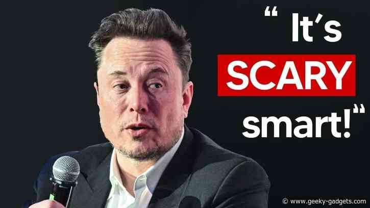 Elon Musks Chilling Warning : “Grok 3 Is Scary Smart!”