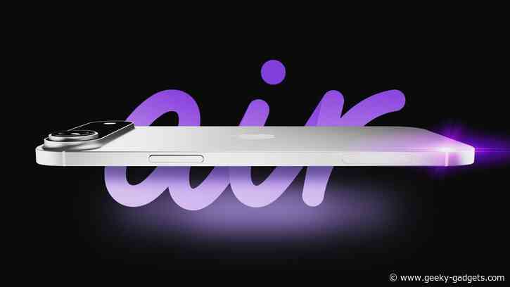iPhone 17 Air Is This the Thinnest iPhone Ever?